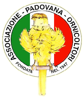 Logo dell'Associazione Padovana Ornicoltori — fondata nel 1947
